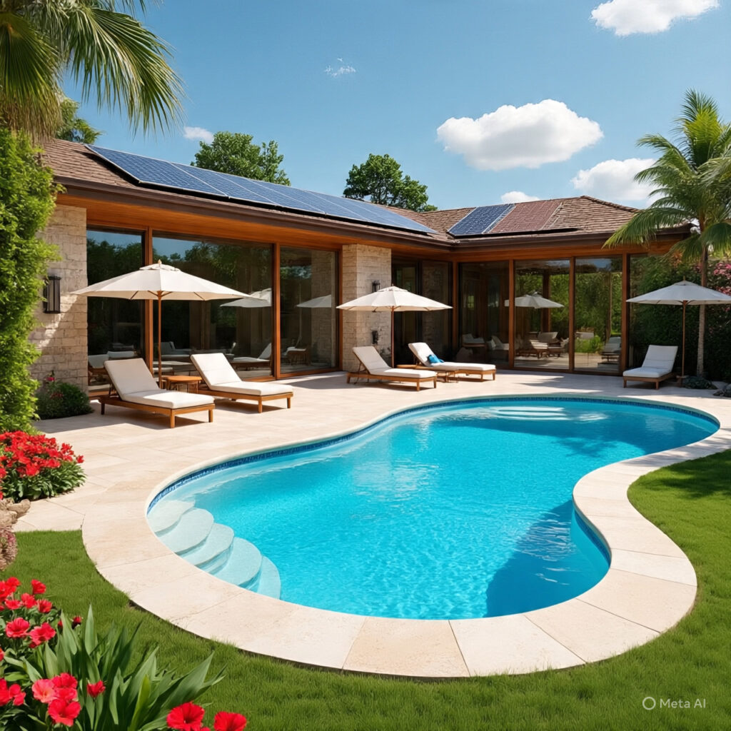 Pool heating solar solution in Kenya